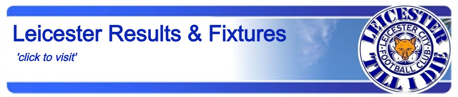 Leicester Results & Fixtures